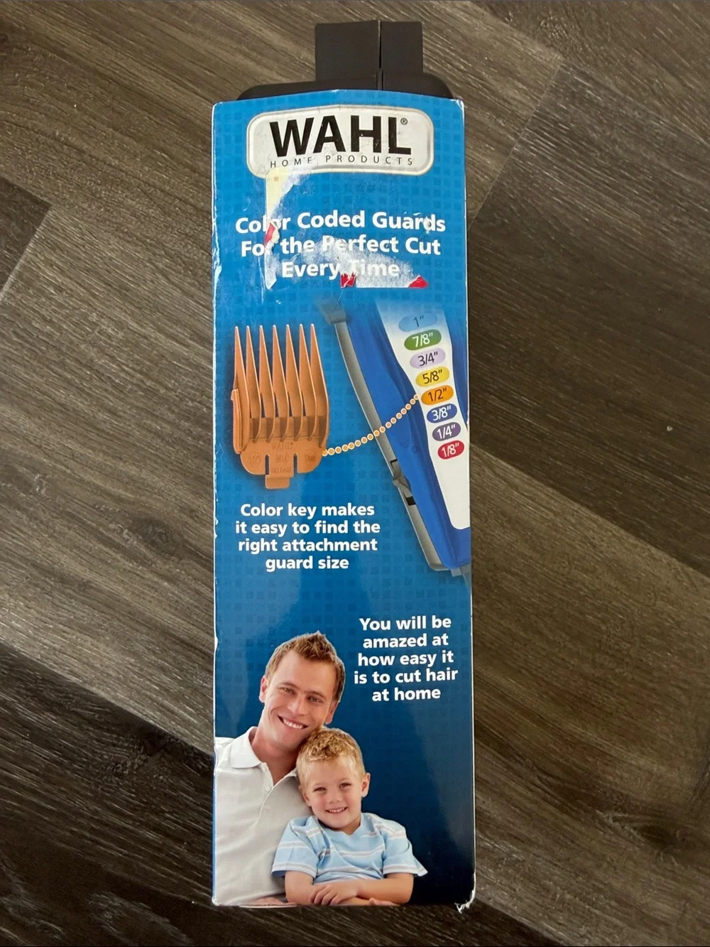 *UNOPENED* Wahl Color Clip Corded Hair Clipper in Blue and White
